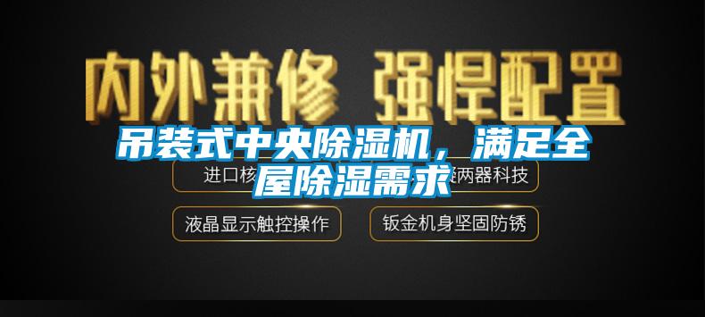 吊裝式中央除濕機(jī)，滿足全屋除濕需求