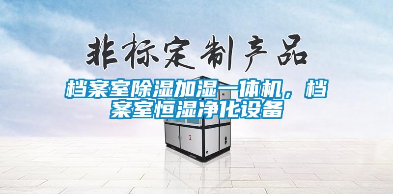 檔案室除濕加濕一體機，檔案室恒濕凈化設備