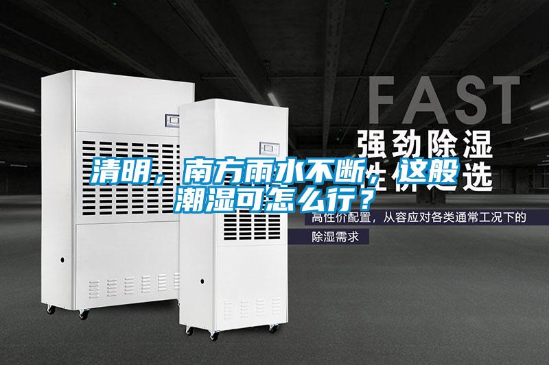清明，南方雨水不斷，這般潮濕可怎么行？