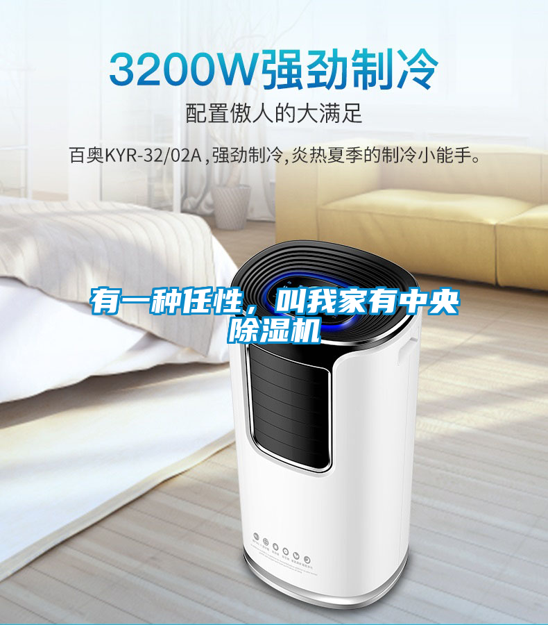 有一種任性，叫我家有中央除濕機(jī)