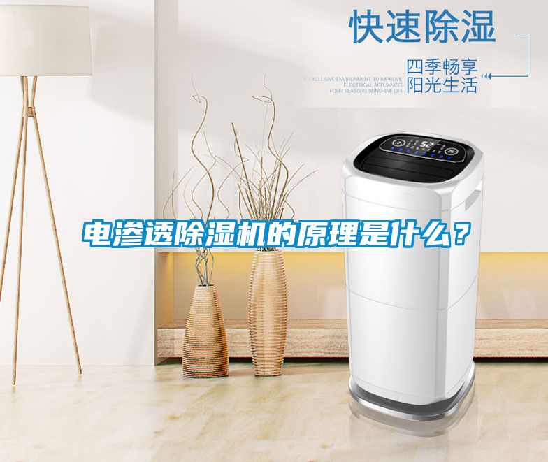 電滲透除濕機的原理是什么？