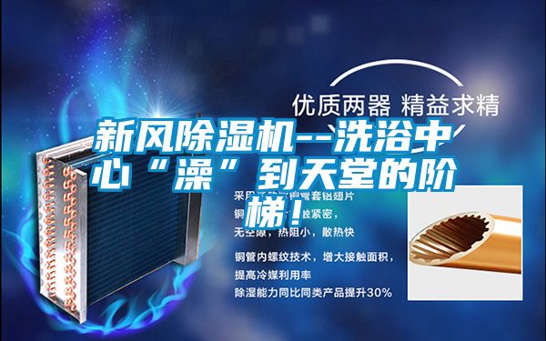 新風除濕機--洗浴中心“澡”到天堂的階梯！