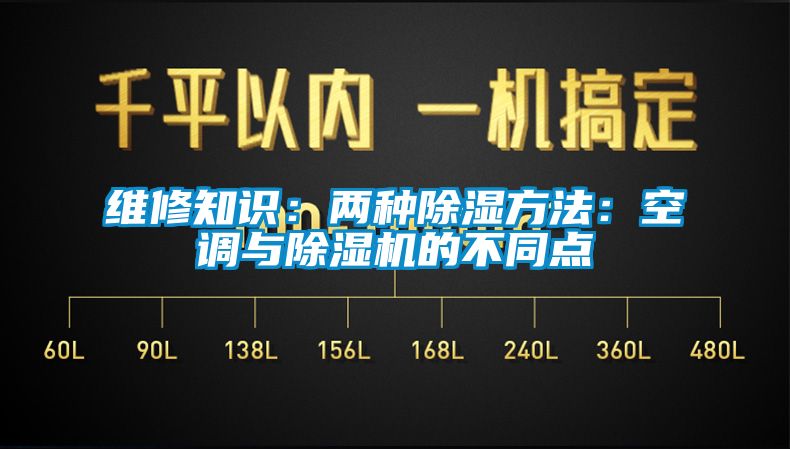 維修知識：兩種除濕方法：空調(diào)與除濕機的不同點
