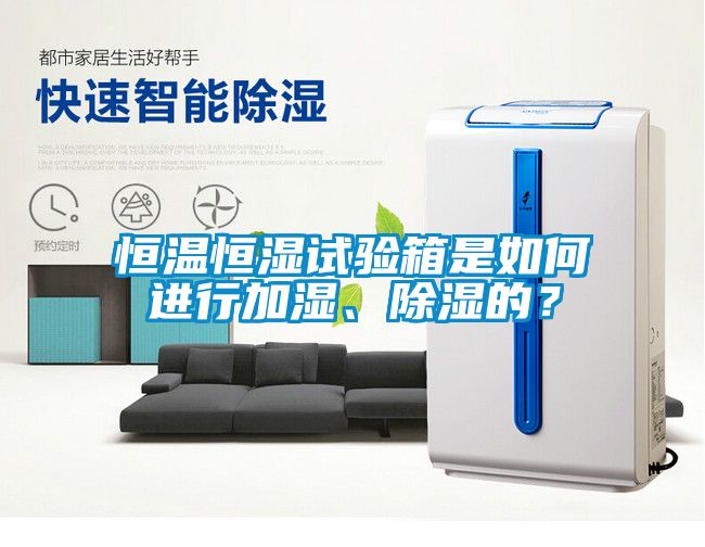 恒溫恒濕試驗(yàn)箱是如何進(jìn)行加濕、除濕的？