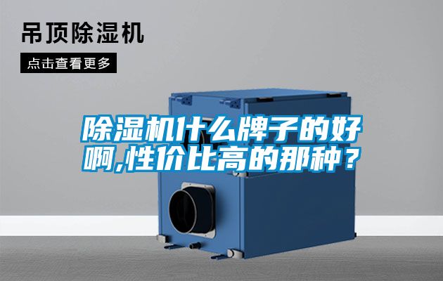 除濕機什么牌子的好啊,性價比高的那種？