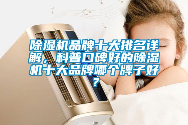 除濕機品牌十大排名詳解，科普口碑好的除濕機十大品牌哪個牌子好？