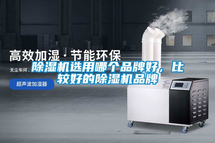 除濕機選用哪個品牌好，比較好的除濕機品牌